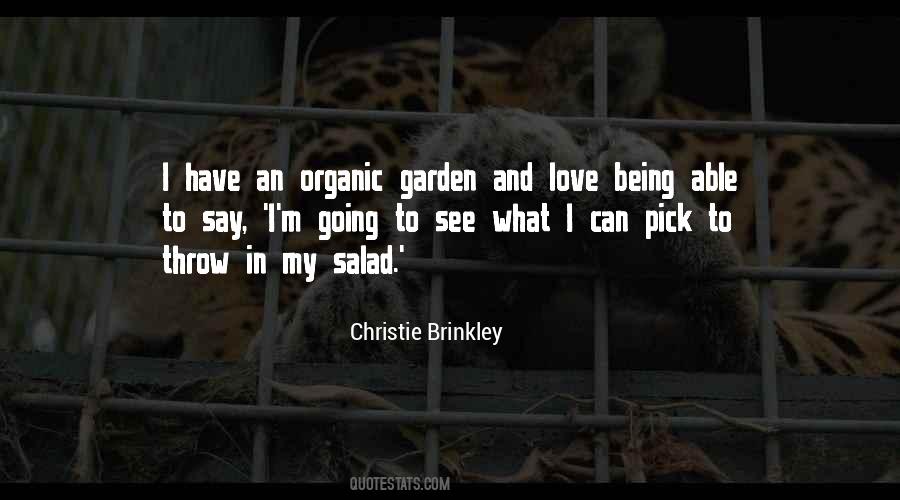 Love Organic Quotes #271988