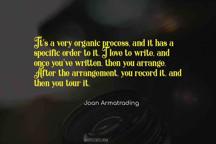 Love Organic Quotes #879721 Love Organic Quotes #879721