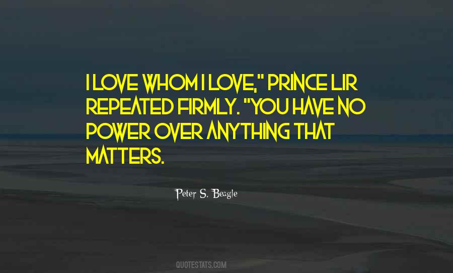 Love Over Power Quotes #1120125