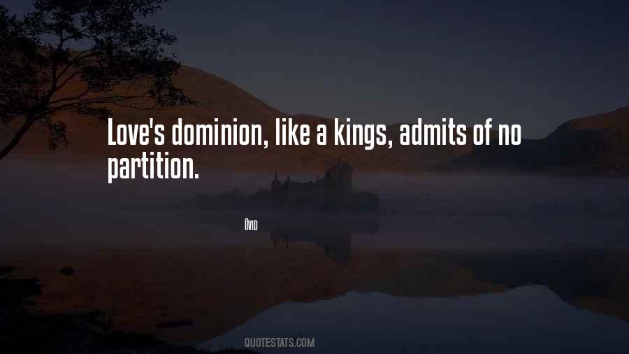 Love Partition Quotes #1818570