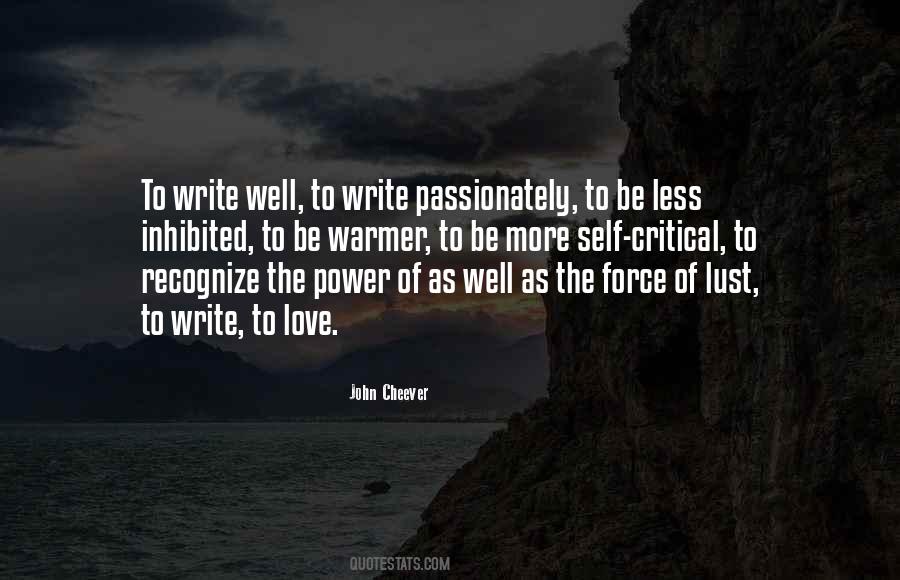 Love Passionately Quotes #1087756