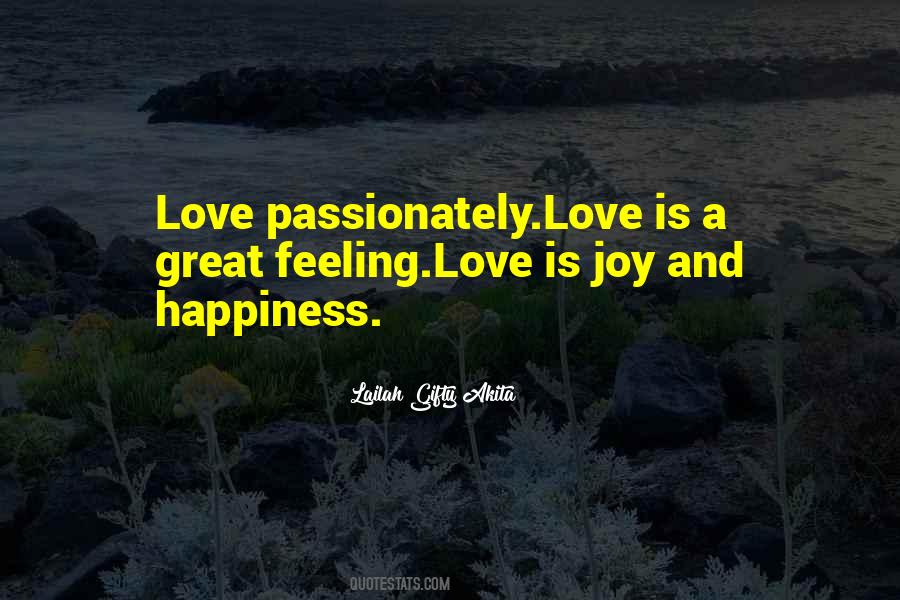 Love Passionately Quotes #1165241