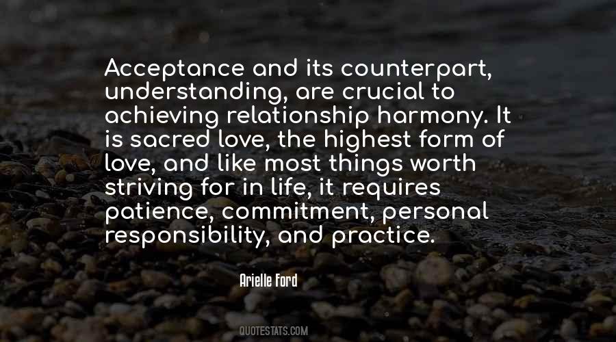 Love Patience & Understanding Quotes #668955