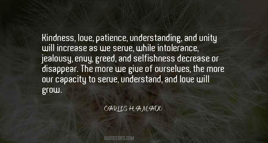 Love Patience & Understanding Quotes #780539