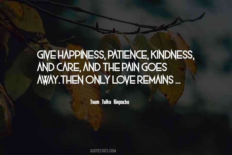 Love Patience Kindness Quotes #32516