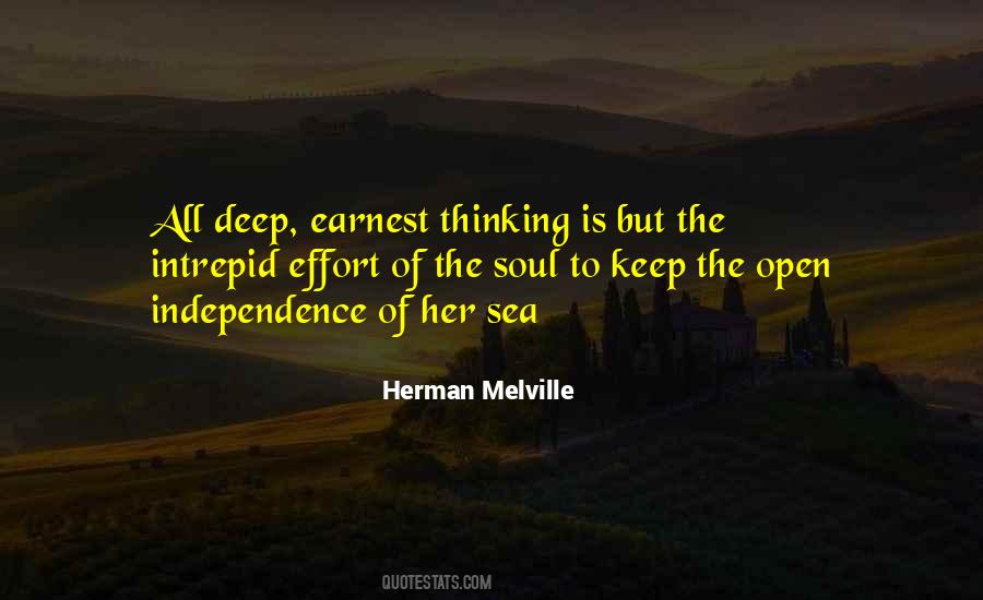 Quotes About Deep Thinking #576616