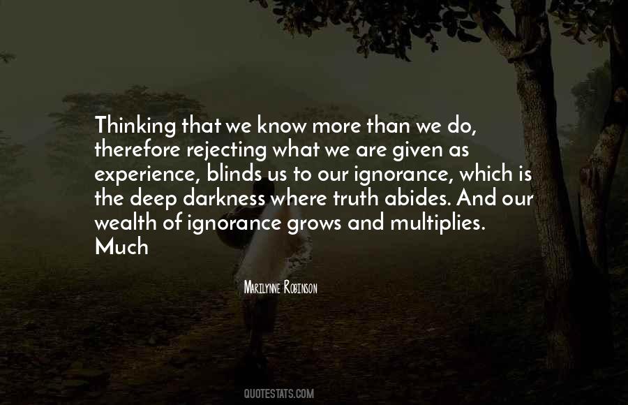 Quotes About Deep Thinking #875085