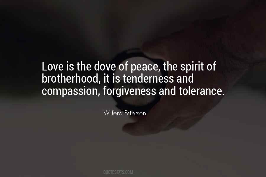 Love Peace Forgiveness Quotes #800712
