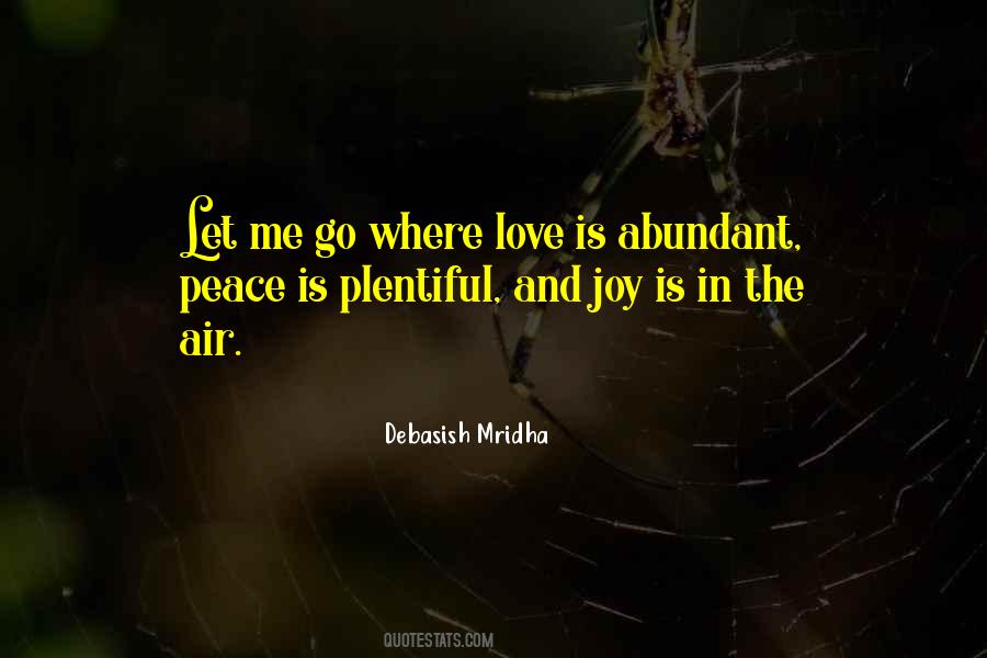 Love Peace Joy Quotes #117892