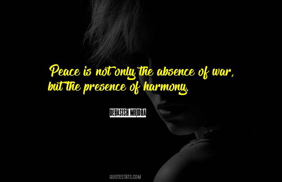 Love Peace War Quotes #1199427