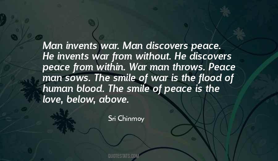 Love Peace War Quotes #462350