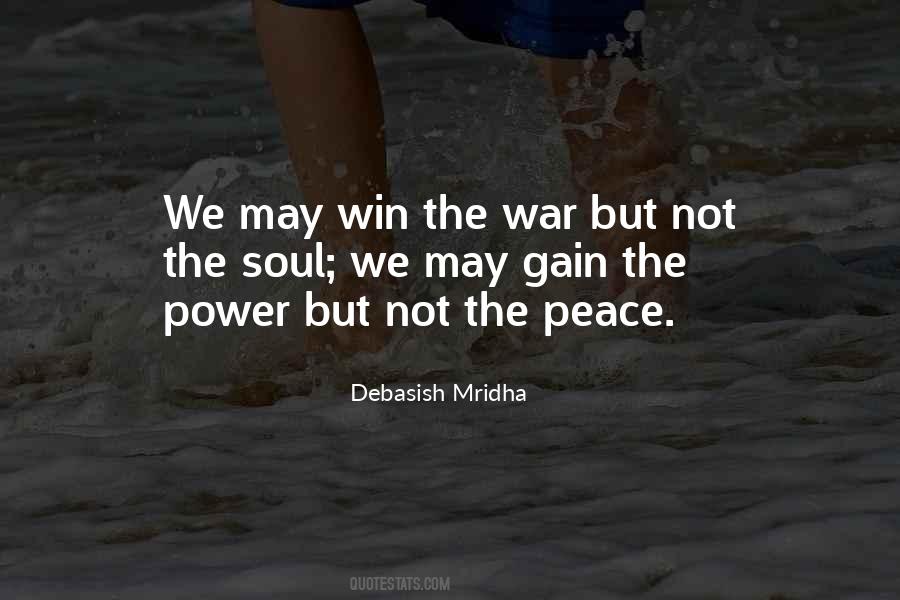 Love Peace War Quotes #815596