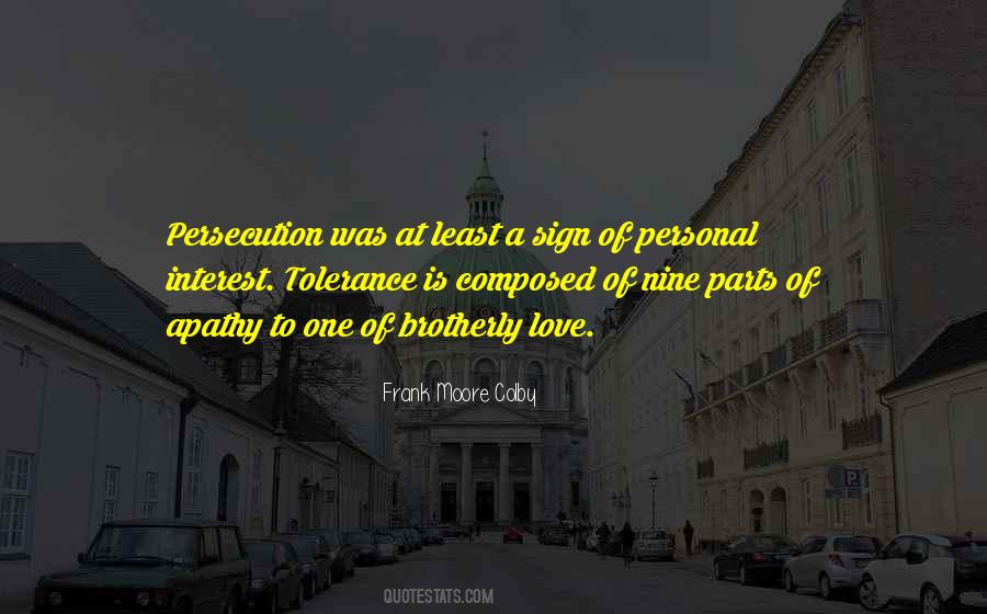 Love Persecution Quotes #485151