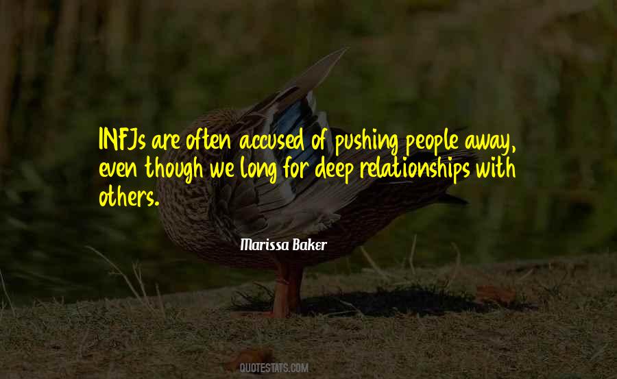 Quotes About Deep Relationships #1132486