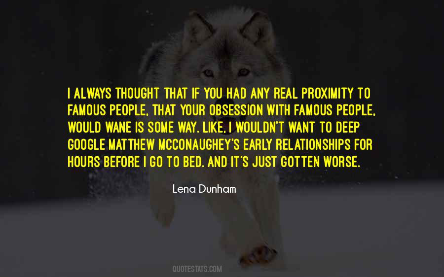 Quotes About Deep Relationships #1492826