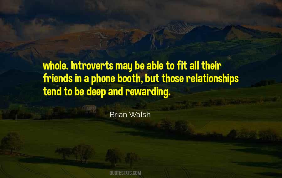 Quotes About Deep Relationships #782308