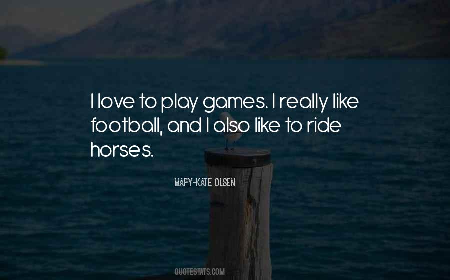 Love Play Quotes #124938