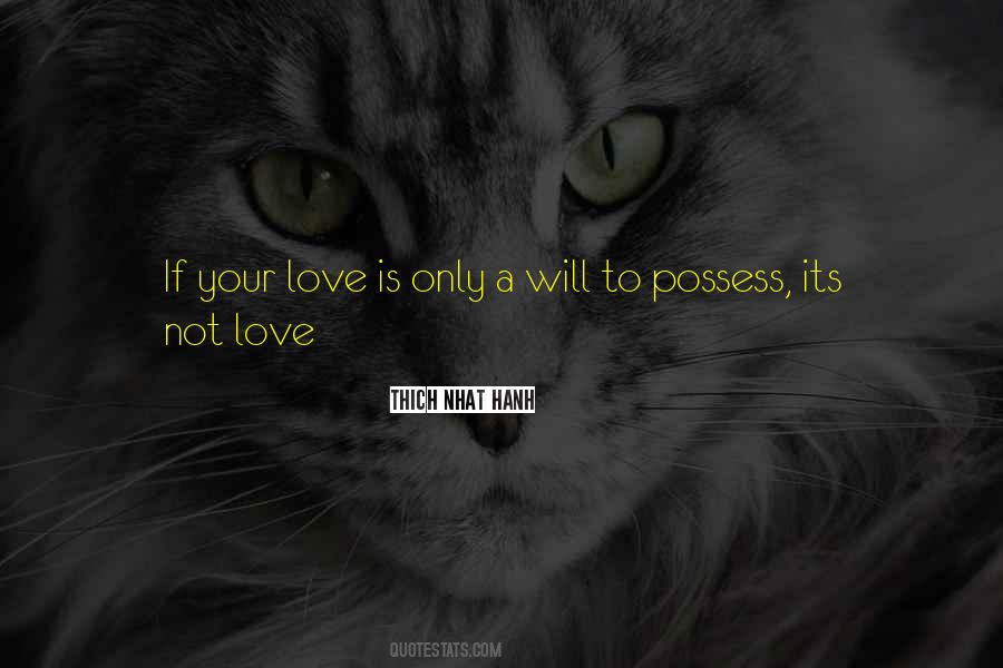 Love Possess Quotes #1145030