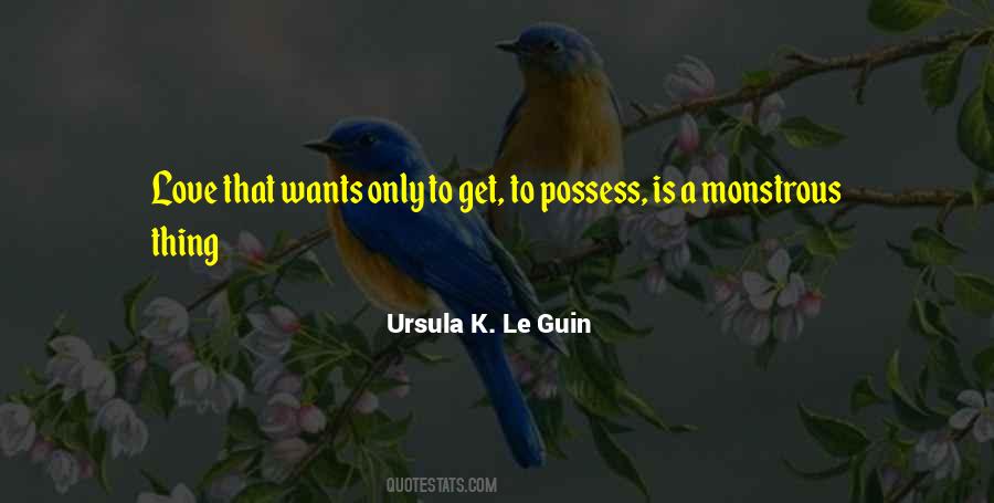 Love Possess Quotes #54524