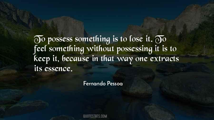 Love Possess Quotes #710245