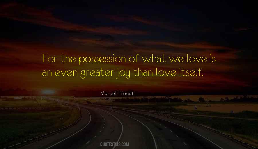 Love Possession Quotes #635397