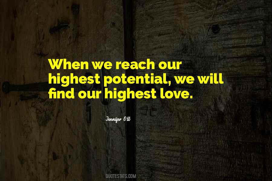 Love Potential Quotes #609649