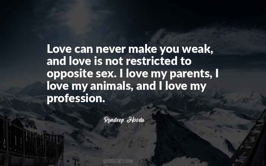 Love Profession Quotes #566825