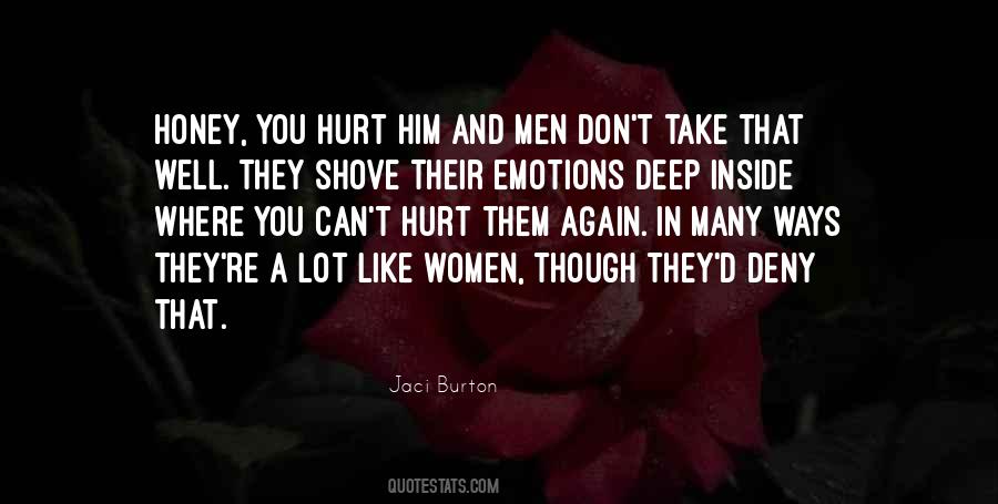 Quotes About Deep Hurt #827122