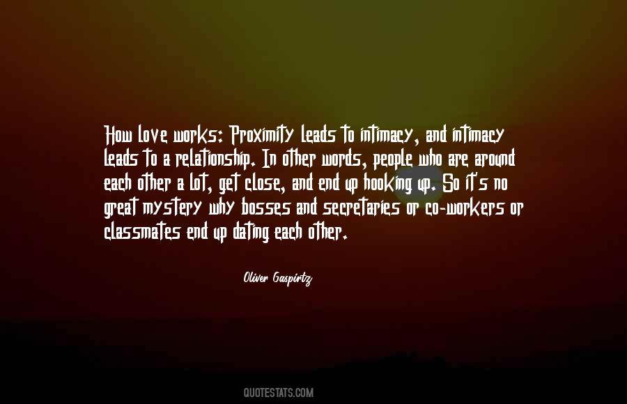 Love Proximity Quotes #629959