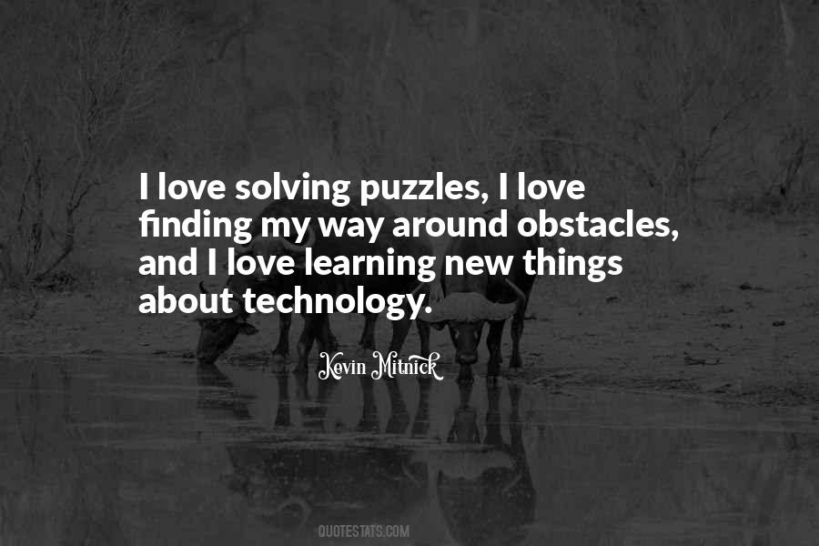 Love Puzzles Quotes #1771606