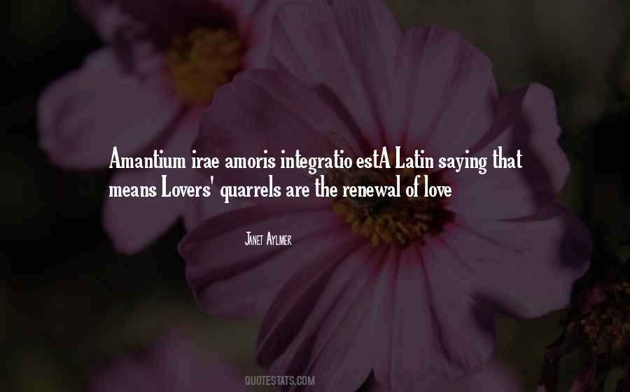 Love Quarrels Quotes #91241