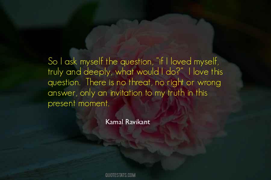 Love Question And Answer Quotes #735410