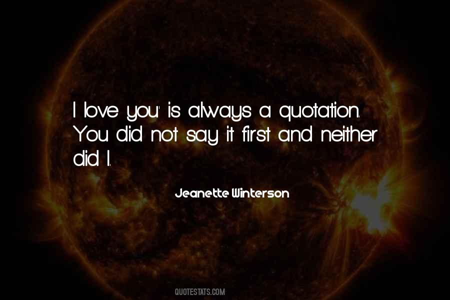 Love Quotation Quotes #1145555