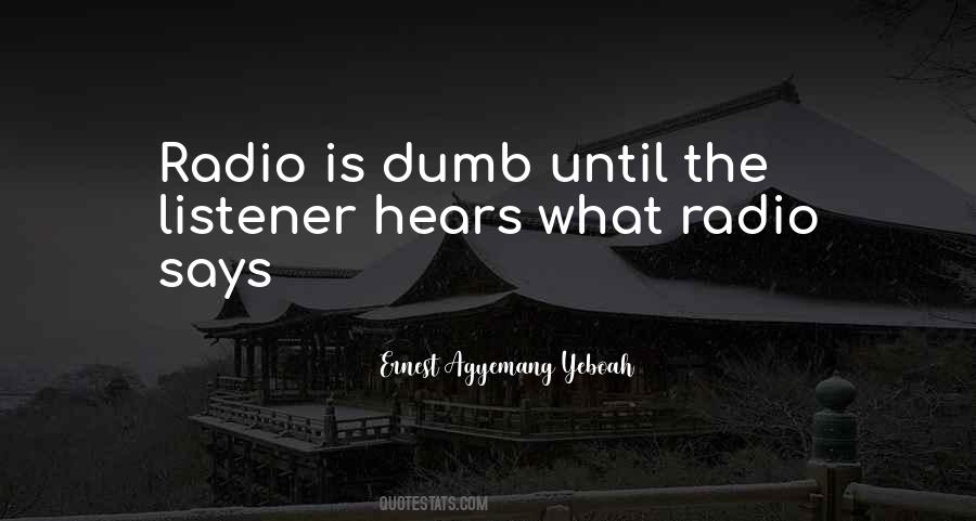 Love Radio Quotes #706929