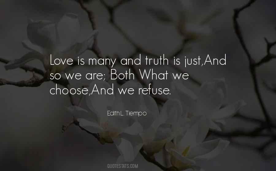 Love Refuse Quotes #486701