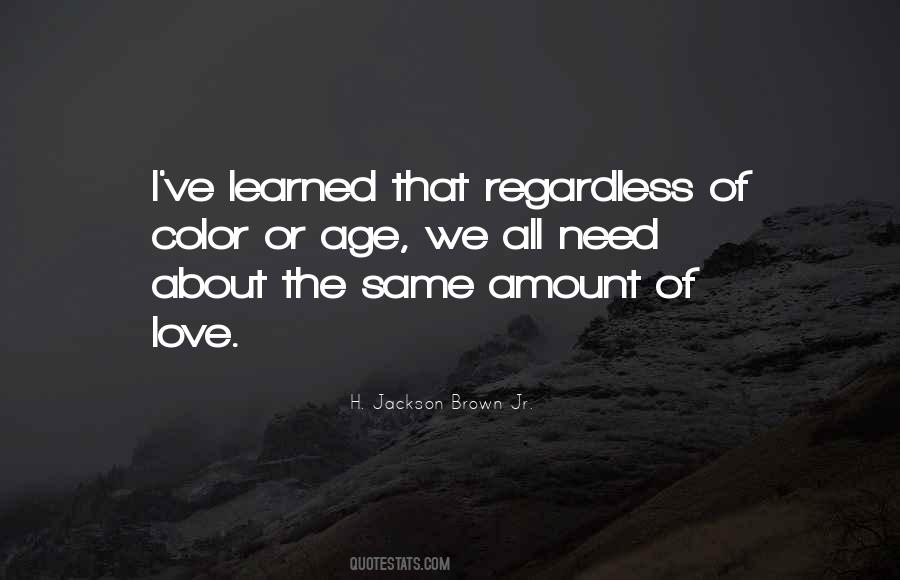 Love Regardless Quotes #1016513