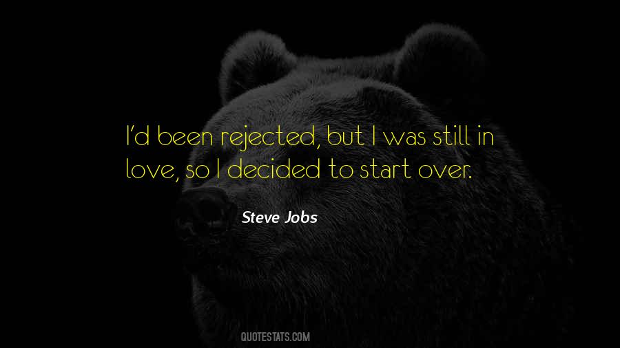 Love Rejected Quotes #1597501