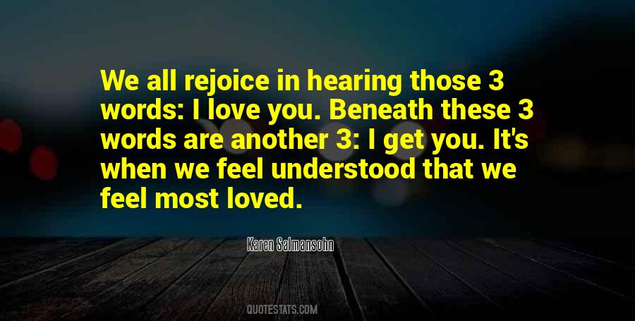 Love Rejoice Quotes #1415864