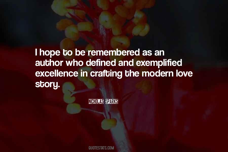 Love Remembered Quotes #1395248