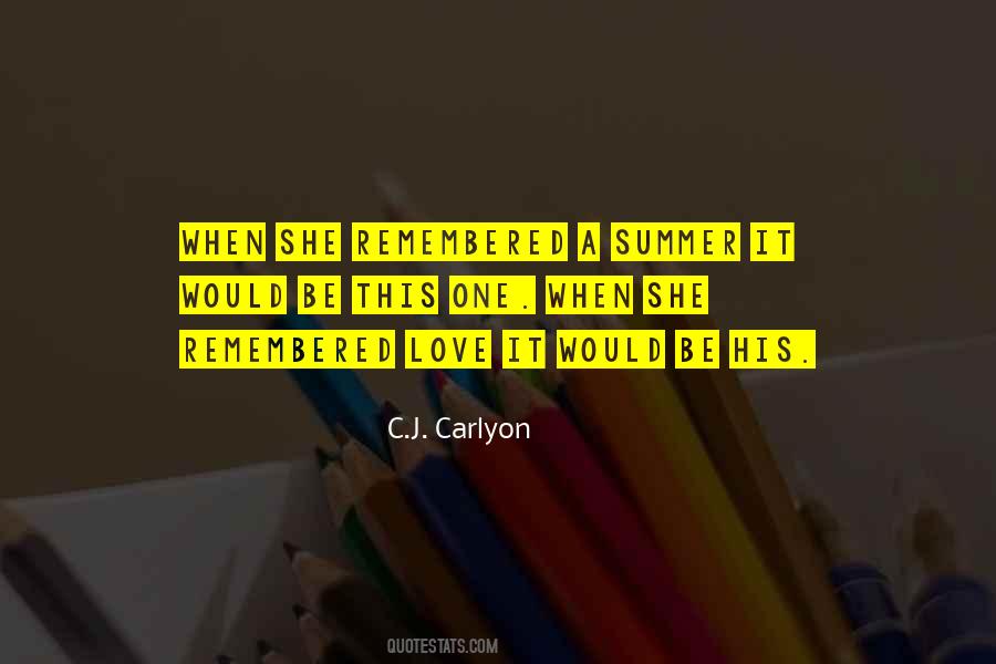 Love Remembered Quotes #387273