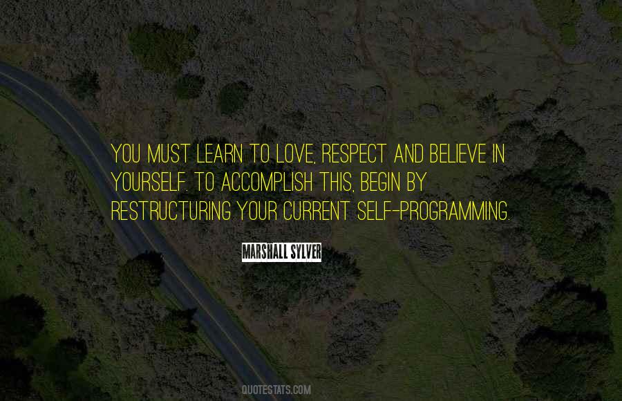 Love Respect Quotes #69179