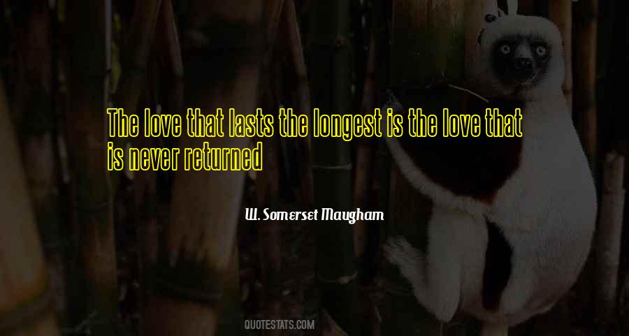 Love Returned Quotes #1174663