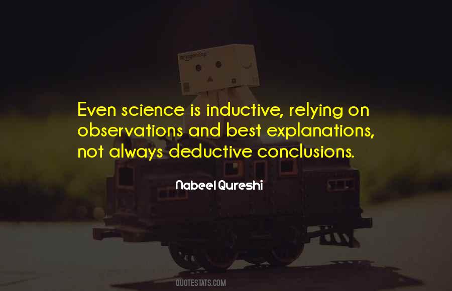 Quotes About Deductive #814743