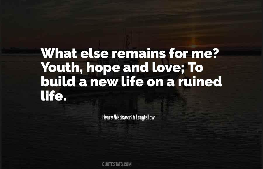 Love Ruined My Life Quotes #1279122