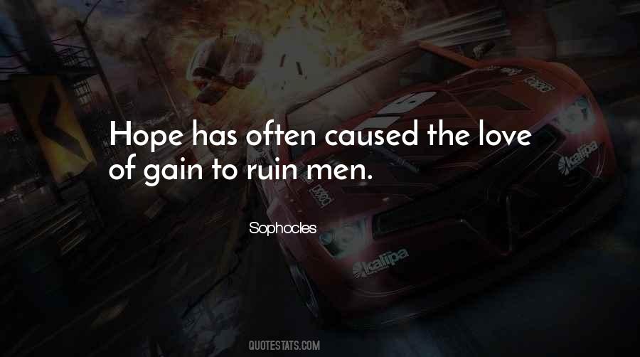 Love Ruins Quotes #1296221