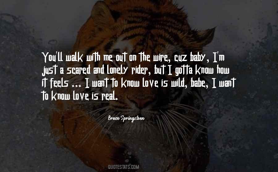 Love Scared Quotes #212990