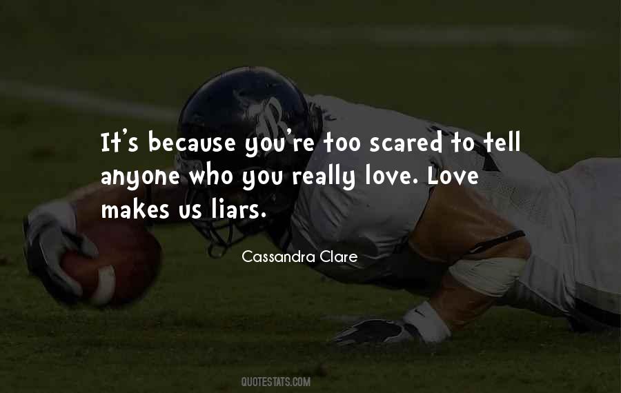 Love Scared Quotes #415462