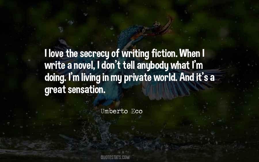Love Secrecy Quotes #364991