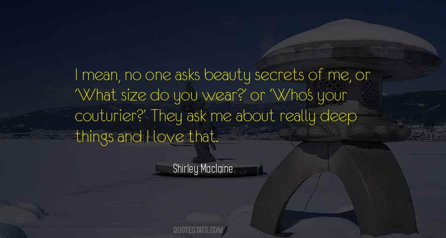 Love Secrets Quotes #279632