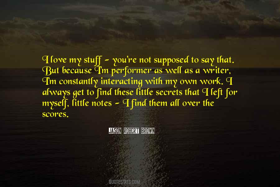 Love Secrets Quotes #297658